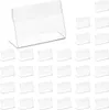 30 Stück Acryl Etikettenhalter, Klein Namenskarten Halter Produktbild-Vorschau 1