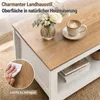 COSTWAY Couchtisch, 2-stufiger Wohnzimmertisch, Produktbild-Vorschau 5