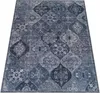 Vintage Boho moderner Wohnzimmerteppich Kurzflor waschbar Produktbild-Vorschau 7