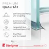 Close-up of a shower door seal with feature callouts. Produktbild-Vorschau