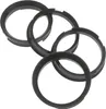 4x Zentrierringe 72,6 x 63,4 mm Dunkelbraun Felgen Ringe  Produktbild-Vorschau 1