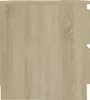 vidaXL Noční stolky 2 ks dub Sonoma 50x39x43,5 cm výrobek Náhled obrázku produktu 5