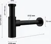 doporro Design Siphon rund 50x33x24cm Produktbild-Vorschau 6