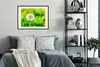 MuchoWow® Gerahmtes Poster Löwenzahn - Gras - Blume 80x60 Produktbild-Vorschau 2