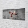Glasbilder 125x50 Wandkunst Weiblich lange Haare tanzen Produktbild-Vorschau 2
