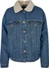 Urban Classics Ladies - Oversized Sherpa Denim Jacke - L Produktbild-Vorschau 1