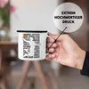 Trendation - Basketball Spieler Emaille Tasse Geschenk Produktbild-Vorschau 2