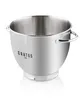 A stainless steel mixing bowl with handles, featuring the brand name 'GRATUS EVO' printed on the side. Anteprima dell’immagine prodotto