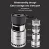 Medium Portable Stainless Steel Camping Stove Alcohol Stove Produktbild-Vorschau 8