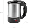 Clatronic WKR 3624 inox Bouilloire de voyage Voir les images du produit 12