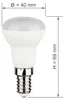 10x LED Lampen E14 R39 3W warmweiss RA97 flimmerfrei 230V Produktbild-Vorschau 4