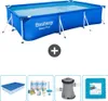 Bestway rechteckiger Steel Pro-Schwimmbecken – 300 x 201 x Produktbild-Vorschau 1
