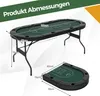COSTWAY Pokertisch klappbar für 8 Spieler, Spieltisch mit Produktbild-Vorschau 5