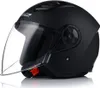 A black LS2 jet helmet with a clear visor, shown from the side on a white background. Anteprima dell’immagine prodotto