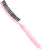 Brosse à doigts double, taille moyenne, couleur rose pastel Voir les images du produit 3