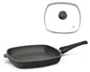 Hoffmann Grillpfanne eckig 28x28 cm Aluguss Antihaft mit Produktbild-Vorschau 1