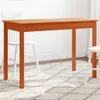 Tavolo da pranzo wax brown 110x55x75 cm in legno di pino Anteprima dell’immagine prodotto 2