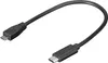 Cavo USB 2.0, spina C, spina Micro-B 2.0, nero - Lunghezza: Anteprima dell’immagine prodotto 8