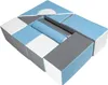 Set de 11 blocs de mousse pour jouer, blanc, bleu clair, Voir les images du produit 3