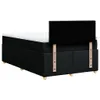 Boxspringbett mit Matratze Schwarz 120x200 cm Stoff Produktbild-Vorschau 7