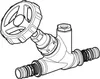 Geberit GE Mepla, Schrägsitz-Absperrventil, Rotguss, d32mm, Produktbild-Vorschau 5