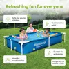 Bestway Steel Pro, obdélníkový bazén - 221 x 150 x 43 cm - Náhled obrázku produktu 8