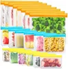 20er Pack Wiederverwendbare Silikon Gefrierbeutel BPA-Freie Produktbild-Vorschau 1