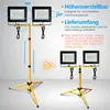 Jayseuw LED Baustrahler 2x 10W LED Fluter Flutlicht mit Produktbild-Vorschau 3