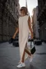 Made of Emotion Maxikleid für Frauen Vap M790 cremig M Produktbild-Vorschau 1