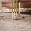 Runder Couchtisch 2in1 LORI goldener Chrom Hochglanz Produktbild-Vorschau 3