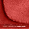 A close-up of a red fleece blanket showing the stitched edge and a text overlay describing the product. Náhled obrázku produktu