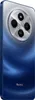 The back of a blue smartphone with a circular camera module. Produktbild-Vorschau