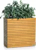 LECHUZA-Pflanzgefäß PALO Natural Wood 80 wide high Produktbild-Vorschau 3