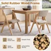 COSTWAY Klappstühle 2er Set, Esszimmerstühle, Küchenstühle Produktbild-Vorschau 4