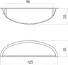 SOTECH Möbelgriff NICK Schrankgriff – Bohrabstand 96 mm, Produktbild-Vorschau 3