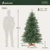 Salcar 180 cm Künstlicher Weihnachtsbaum Christbaum PE PVC Produktbild-Vorschau 8