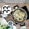 4er Set U-förmige Silikon Topfgriffe, hitzebeständig, Produktbild-Vorschau 8