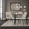 A dining room scene with chairs around a table. Produktbild-Vorschau