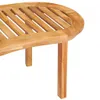 The Living Store 3-tlg. Garten-Lounge-Set Massivholz Teak Produktbild-Vorschau 9