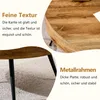 Table basse ronde de 70 cm, aspect bois, MDF, pieds en Voir les images du produit 11