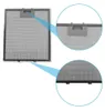 Close-up views of a metal grease filter for a range hood. Anteprima dell’immagine prodotto