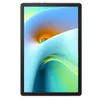 A black tablet with a colorful abstract wallpaper displayed on its screen, presented against a white background. Produktbild-Vorschau