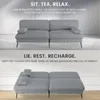 COMHOMA Canapé-lit pliable avec fonction couchage - Canapé Voir les images du produit 3