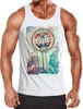 Herren Tank Top California Beach Sunset Palmen Los Angeles Produktbild-Vorschau 1
