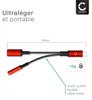 CELLONIC Adaptateur USB C jack écouteurs 3,5 mm Répartiteur Voir les images du produit 4