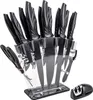 Intirilife 17-teiliges Set Küchenmesser mit Messerblock und Produktbild-Vorschau 1