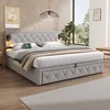 MODFU Boxspringbett Hydraulisches 180 x 200 cm mit Produktbild-Vorschau 4