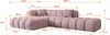 ALTDECOR Ecksofa in L-Form OLEA-L2 - 289x176x71 cm Rosa - Produktbild-Vorschau 5