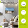 ARTland Wandbild Alu für Innen & Outdoor Strandaufgang an Produktbild-Vorschau 3