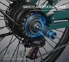 28" Elektrické kolo, kapacita baterie 18 Ah, dojezd 100 km, Náhled obrázku produktu 9